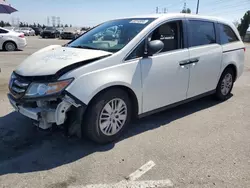 Honda Vehiculos salvage en venta: 2015 Honda Odyssey LX