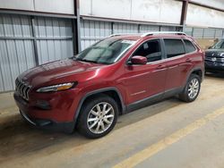 Jeep salvage cars for sale: 2014 Jeep Cherokee Limited