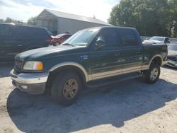 Salvage trucks for sale at Midway, FL auction: 2003 Ford F150 Supercrew