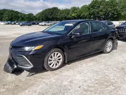 Salvage cars for sale at North Billerica, MA auction: 2022 Toyota Camry LE