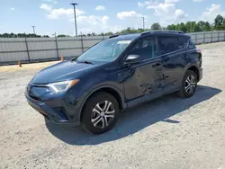 Salvage cars for sale at Lumberton, NC auction: 2018 Toyota Rav4 LE