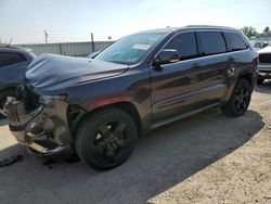 Salvage cars for sale at Dyer, IN auction: 2016 Jeep Grand Cherokee Overland