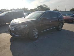 Salvage cars for sale at Wilmer, TX auction: 2017 Lincoln MKX Reserve