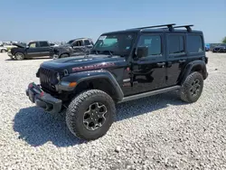 Salvage cars for sale at Taylor, TX auction: 2020 Jeep Wrangler Unlimited Rubicon