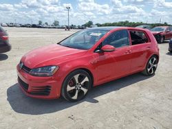 Volkswagen salvage cars for sale: 2016 Volkswagen GTI S/SE