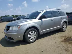 Flood-damaged cars for sale at auction: 2017 Dodge Journey SE