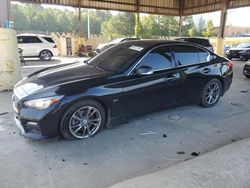 Carros salvage sin ofertas aún a la venta en subasta: 2017 Infiniti Q50 Premium