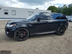 Salvage cars for sale at Lyman, ME auction: 2014 Land Rover Range Rover Sport Autobiography