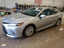 Salvage cars for sale at San Antonio, TX auction: 2022 Toyota Camry LE