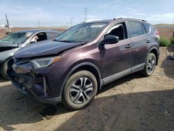 Salvage cars for sale at Albuquerque, NM auction: 2016 Toyota Rav4 LE