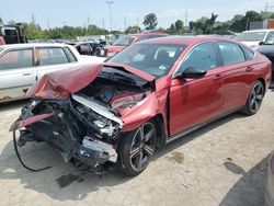 Salvage cars for sale at Bridgeton, MO auction: 2023 Honda Accord Hybrid Sport