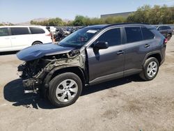 Salvage cars for sale at Las Vegas, NV auction: 2021 Toyota Rav4 LE