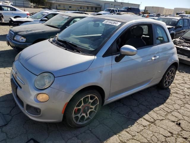 2012 Fiat 500 Sport