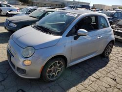 Salvage cars for sale at Martinez, CA auction: 2012 Fiat 500 Sport