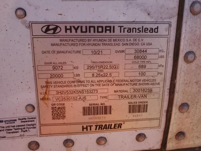 2023 Hyundai Trailer