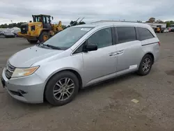 Salvage cars for sale at New Britain, CT auction: 2013 Honda Odyssey EXL