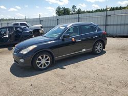 Salvage cars for sale at Harleyville, SC auction: 2013 Infiniti EX37 Base