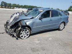 Salvage cars for sale at Dunn, NC auction: 2005 Mercedes-Benz C 240 4matic