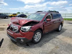 Salvage cars for sale at Mcfarland, WI auction: 2015 Subaru Outback 2.5I Premium