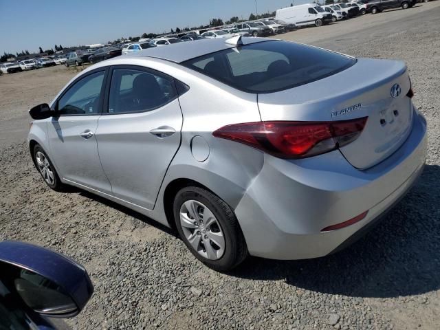 2016 Hyundai Elantra SE