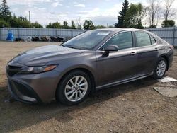 Salvage cars for sale at Bowmanville, ON auction: 2021 Toyota Camry SE