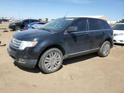 Salvage cars for sale at Brighton, CO auction: 2010 Ford Edge Limited