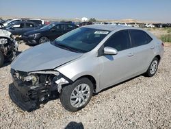 Toyota Corolla l salvage cars for sale: 2019 Toyota Corolla L