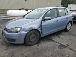 Salvage cars for sale at Exeter, RI auction: 2012 Volkswagen Golf