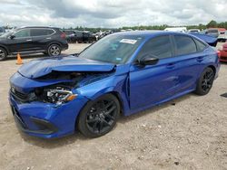 Salvage cars for sale from Copart Houston, TX: 2024 Honda Civic Sport