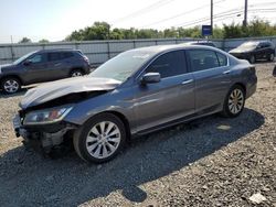 Salvage cars for sale at Hillsborough, NJ auction: 2015 Honda Accord EXL