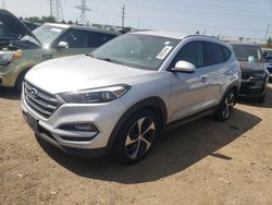 Salvage cars for sale from Copart Elgin, IL: 2016 Hyundai Tucson Limited