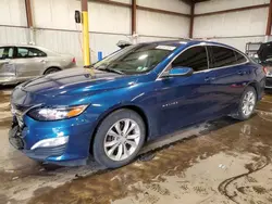 Chevrolet salvage cars for sale: 2019 Chevrolet Malibu LT