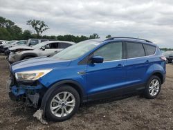 Salvage cars for sale at Des Moines, IA auction: 2018 Ford Escape SE