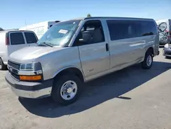 Chevrolet salvage cars for sale: 2003 Chevrolet Express G2500