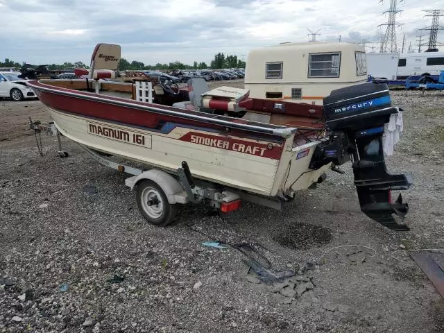 1988 Smokercraft Boat With Trailer