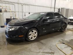 Salvage cars for sale at Avon, MN auction: 2010 Ford Fusion SE