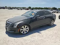 Salvage cars for sale at San Antonio, TX auction: 2016 Cadillac ATS Luxury