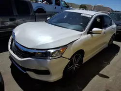 Salvage cars for sale at Martinez, CA auction: 2017 Honda Accord Sport