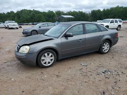 Salvage cars for sale from Copart Charles City, VA: 2005 Ford Five Hundred SE