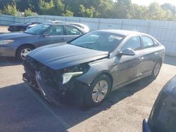 Salvage cars for sale at Assonet, MA auction: 2018 Hyundai Sonata Hybrid