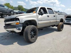 Chevrolet salvage cars for sale: 2002 Chevrolet Silverado K2500 Heavy Duty