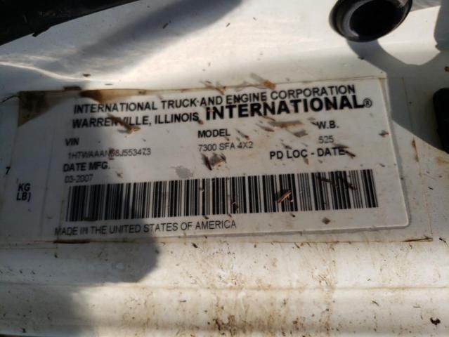 2008 International 7000 7300