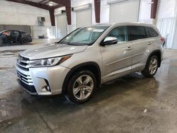 Salvage cars for sale from Copart Avon, MN: 2017 Toyota Highlander Limited