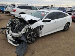 Salvage cars for sale from Copart Brighton, CO: 2016 Honda Civic EXL