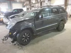 Salvage cars for sale at Eldridge, IA auction: 2007 Jeep Grand Cherokee Limited