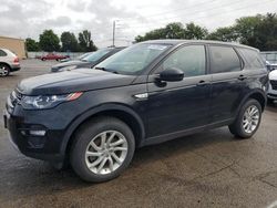 Salvage cars for sale at Moraine, OH auction: 2016 Land Rover Discovery Sport HSE