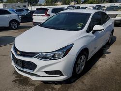 Chevrolet salvage cars for sale: 2018 Chevrolet Cruze LS