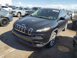 Jeep salvage cars for sale: 2016 Jeep Cherokee Latitude