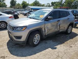 2020 Jeep Compass Sport en venta en Wichita, KS