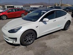 Salvage cars for sale at Sun Valley, CA auction: 2020 Tesla Model 3